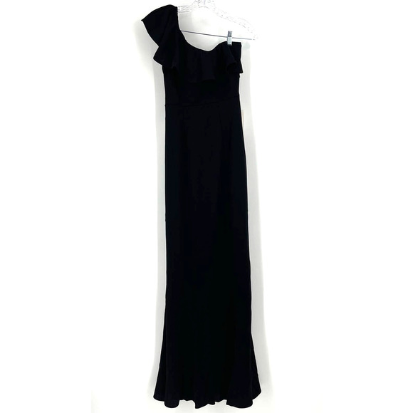 Show Me Your MuMu Florentine Maxi Dress Black Stretch XS NWT - Picture 8 of 10